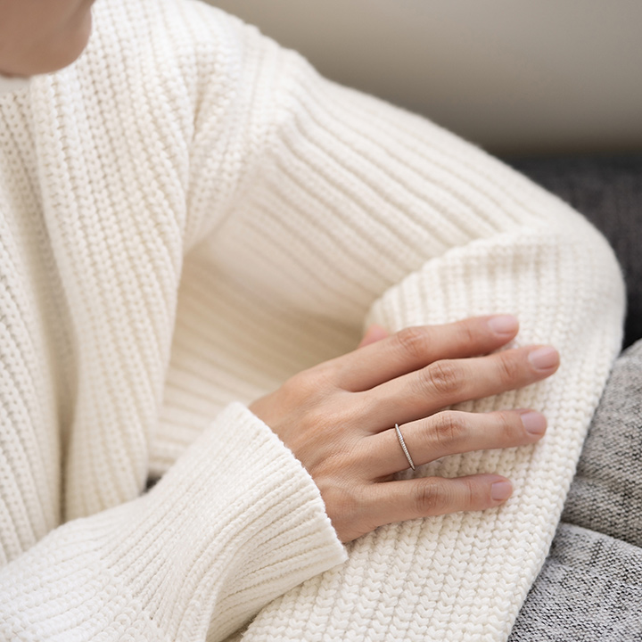 umu -アム- FINE JEWELRY STUIDIOコーディネート リング ミルグレインrg1457_12.jpg