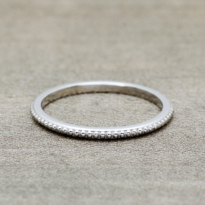 umu -アム- FINE JEWELRY STUIDIOコーディネート リング ミルグレインrg1457_2.jpg