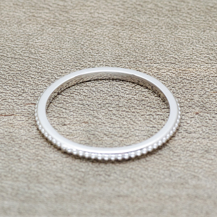 umu -アム- FINE JEWELRY STUIDIOコーディネート リング ミルグレインrg1457_3.jpg