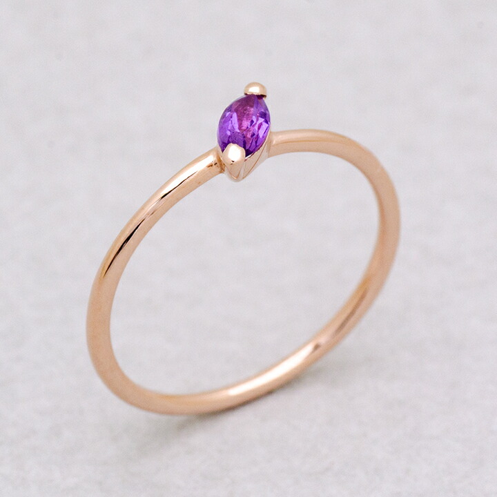 umu -アム- FINE JEWELRY STUIDIOマーキス アメシスト リング 「minuto」rg1458_kanban2.jpg