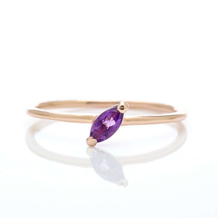 umu -アム- FINE JEWELRY STUIDIOマーキス アメシスト リング 「minuto」rg1458_m.jpg