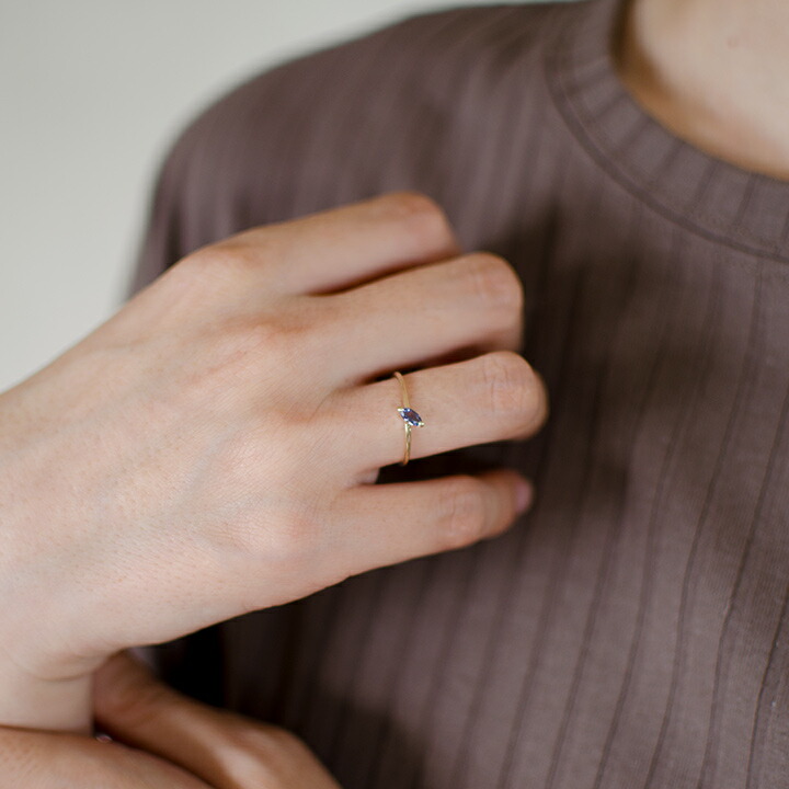 umu -アム- FINE JEWELRY STUIDIOマーキス アイオライト リング 「minuto」rg1459_i3.jpg