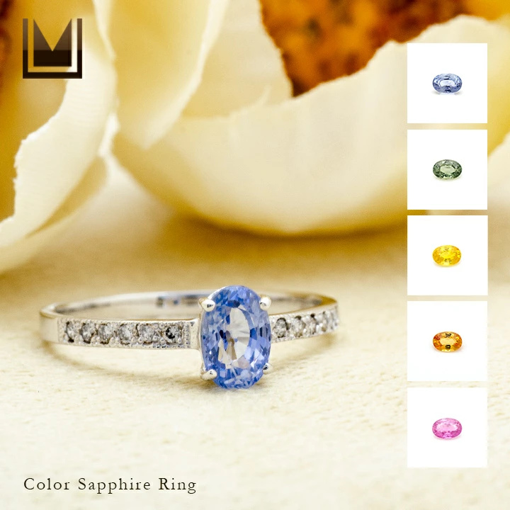 umu -アム- FINE JEWELRY STUIDIOK10 サファイア ダイヤモンド リングrg1462_1.jpg