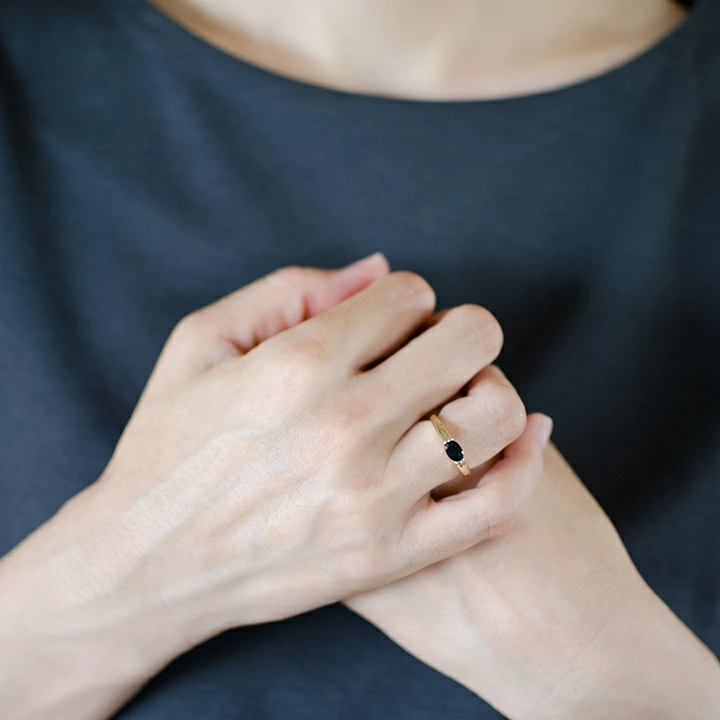 umu -アム- FINE JEWELRY STUIDIOK10 オニキス リングrg1463_i2.jpg