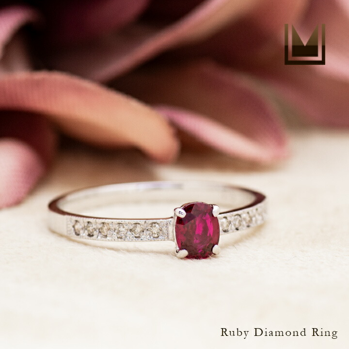 umu -アム- FINE JEWELRY STUIDIOルビー ダイヤモンド リングrg1465_1.jpg