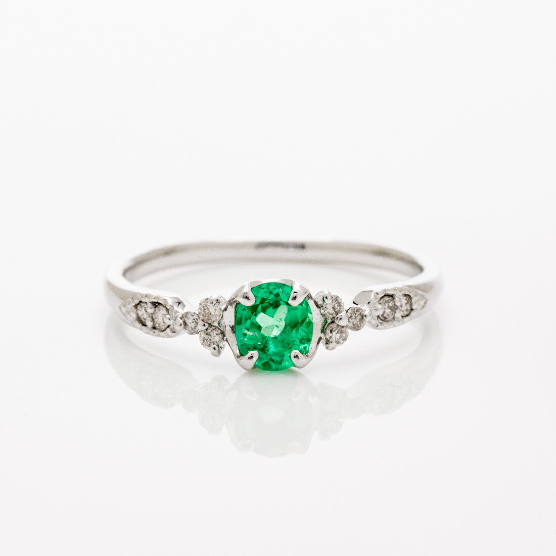 umu -アム- FINE JEWELRY STUIDIOエメラルド ダイヤモンド リングrg1467_m.jpg