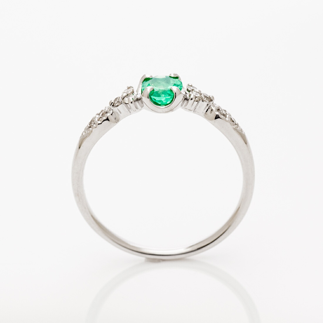 umu -アム- FINE JEWELRY STUIDIOエメラルド ダイヤモンド リングrg1467_s.jpg