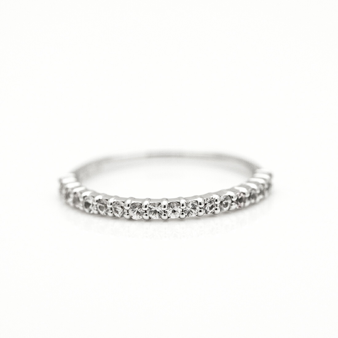umu -アム- FINE JEWELRY STUIDIOホワイトサファイア エタニティリング 「fila」rg1479_m.jpg