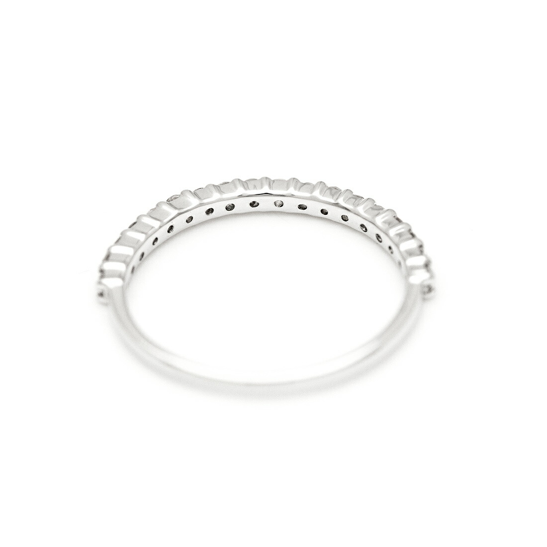 umu -アム- FINE JEWELRY STUIDIOホワイトサファイア エタニティリング 「fila」rg1479_u.jpg