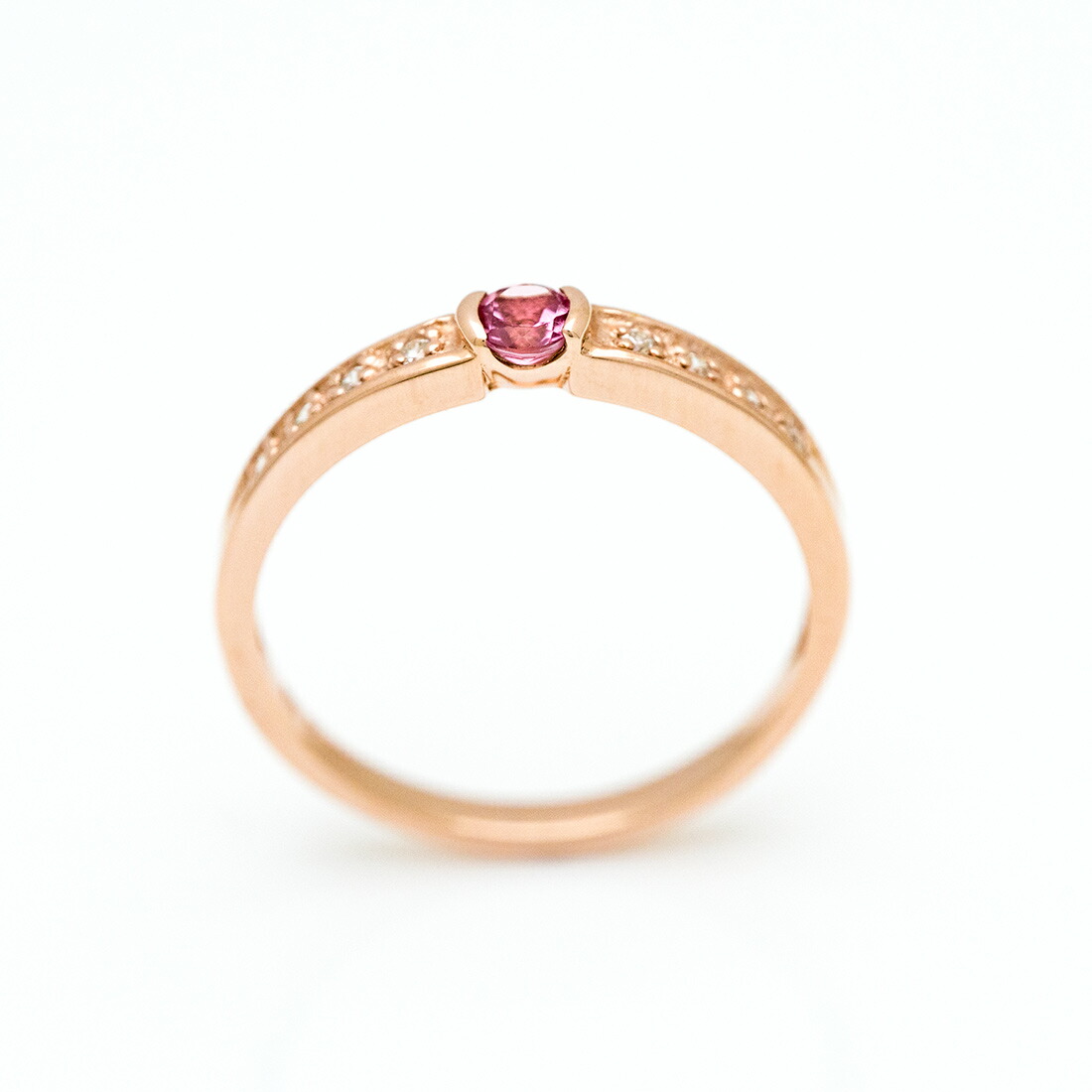 umu -アム- FINE JEWELRY STUIDIOピンクトルマリン ダイヤモンド リングrg1482_s.jpg