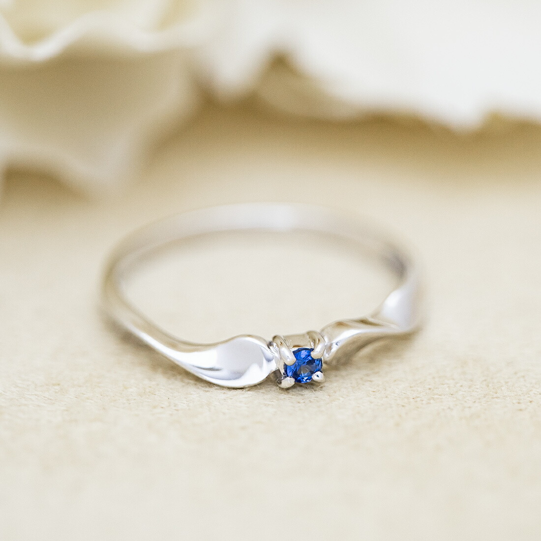 umu -アム- FINE JEWELRY STUIDIOブルーサファイア リング 「ondina」rg1486_1.jpg
