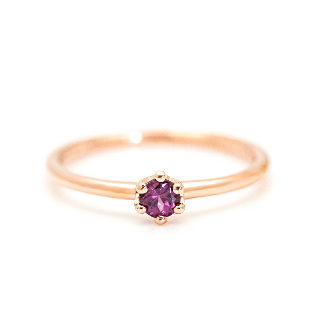 umu -アム- FINE JEWELRY STUIDIOロードライトガーネット ミルククラウン リングrg1489_m.jpg