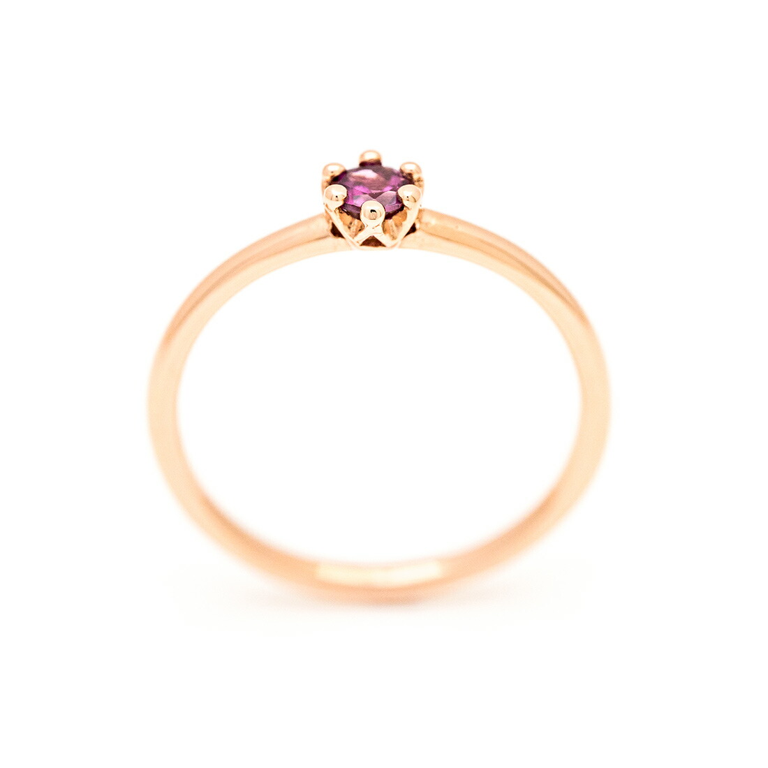 umu -アム- FINE JEWELRY STUIDIOロードライトガーネット ミルククラウン リングrg1489_s.jpg