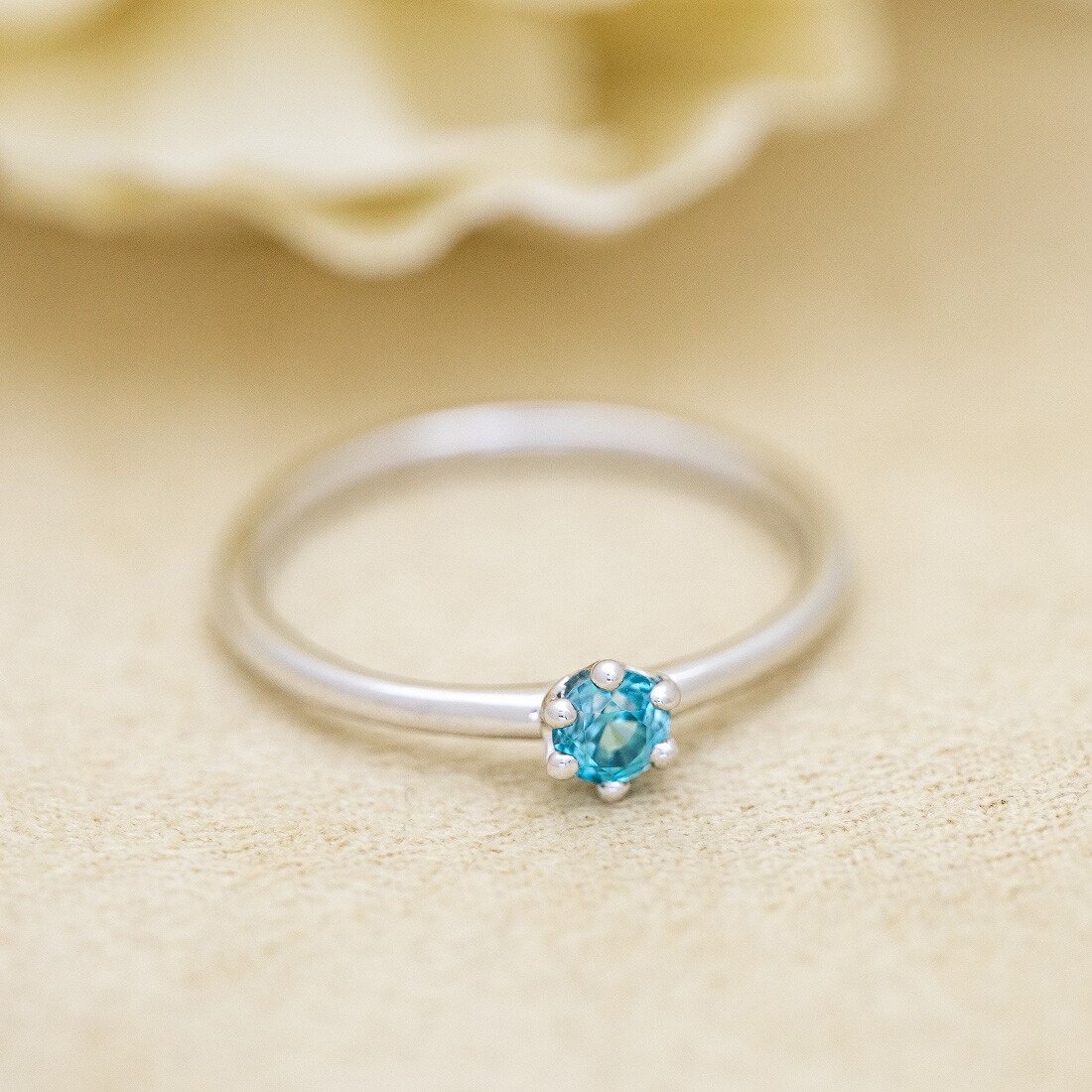 umu -アム- FINE JEWELRY STUIDIOブルージルコン ミルククラウン リングrg1491_1.jpg