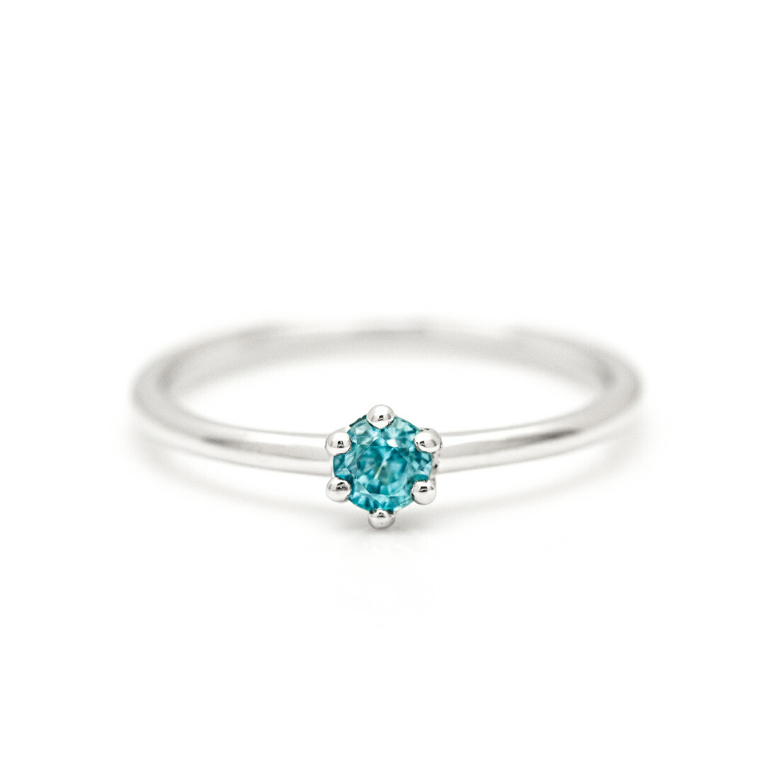umu -アム- FINE JEWELRY STUIDIOブルージルコン ミルククラウン リングrg1491_m.jpg