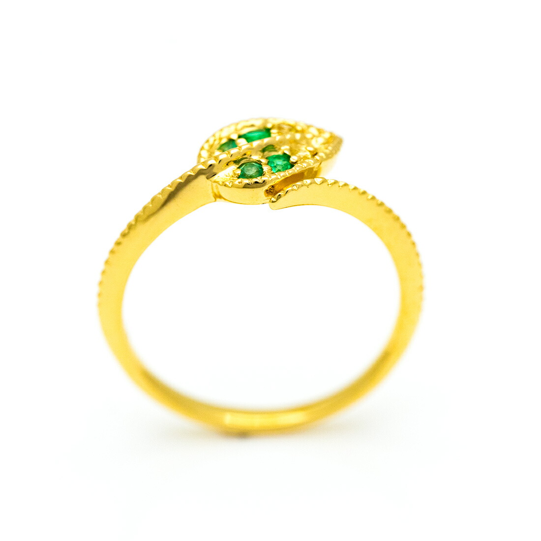 umu -アム- FINE JEWELRY STUIDIOグラデーション リーフモチーフ リング 「cimolo」rg1492_s.jpg
