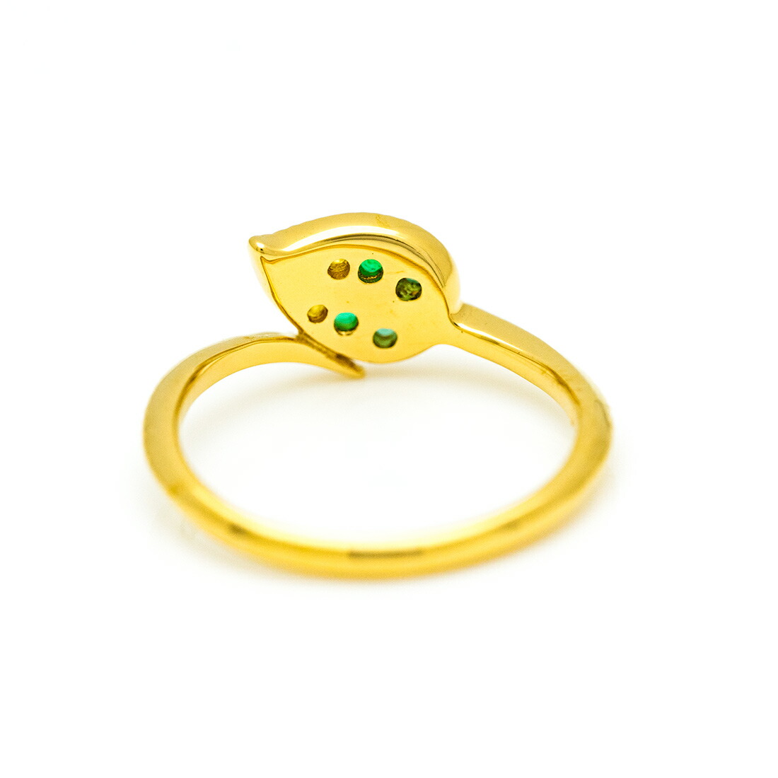 umu -アム- FINE JEWELRY STUIDIOグラデーション リーフモチーフ リング 「cimolo」rg1492_u.jpg