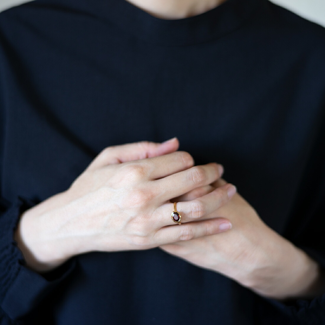 umu -アム- FINE JEWELRY STUIDIOガーネット リング 「ignudo」rg1498_i2.jpg
