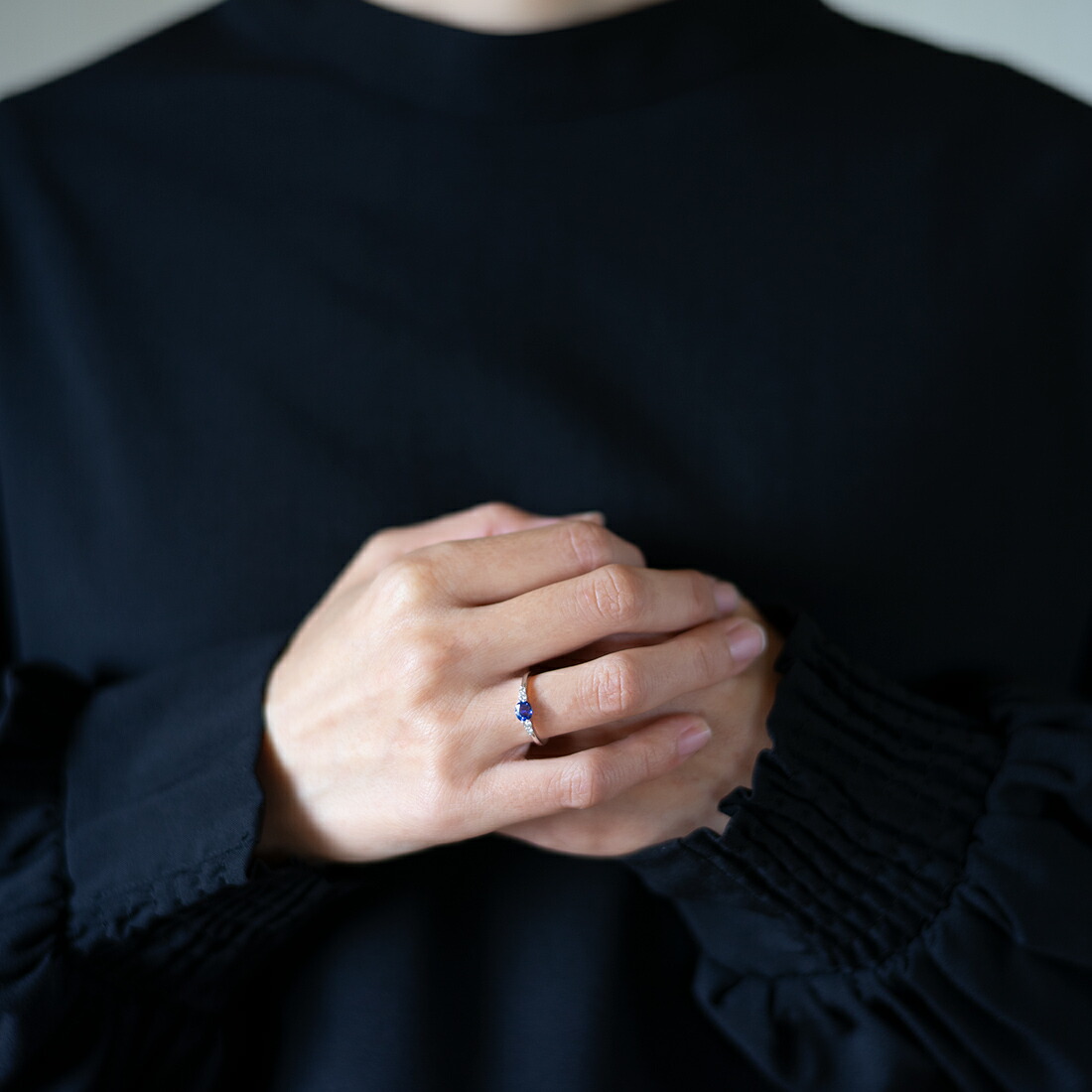 umu -アム- FINE JEWELRY STUIDIOブルーサファイア ダイヤモンド リングrg1499_i2.jpg