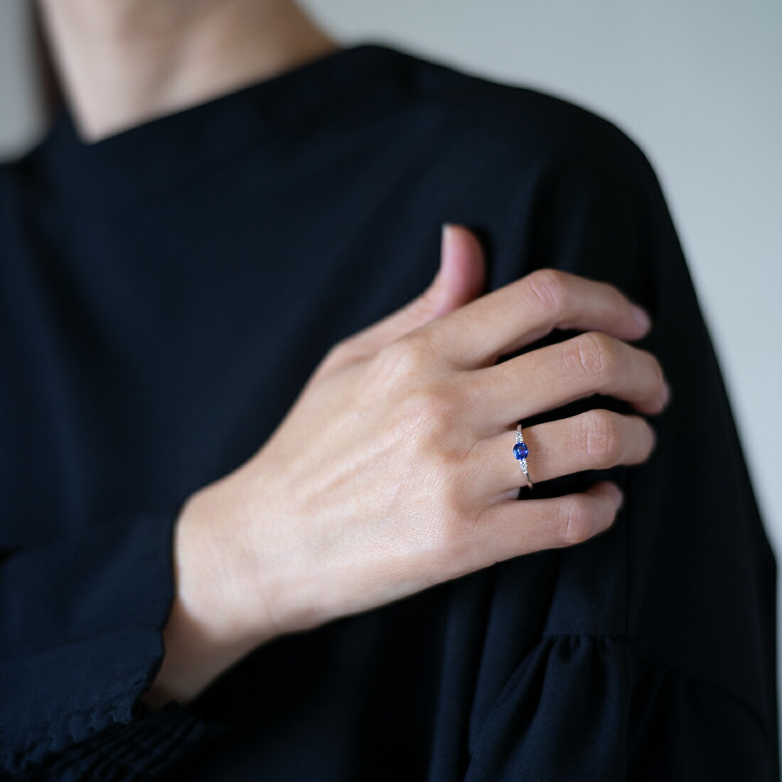 umu -アム- FINE JEWELRY STUIDIOブルーサファイア ダイヤモンド リングrg1499_i3.jpg