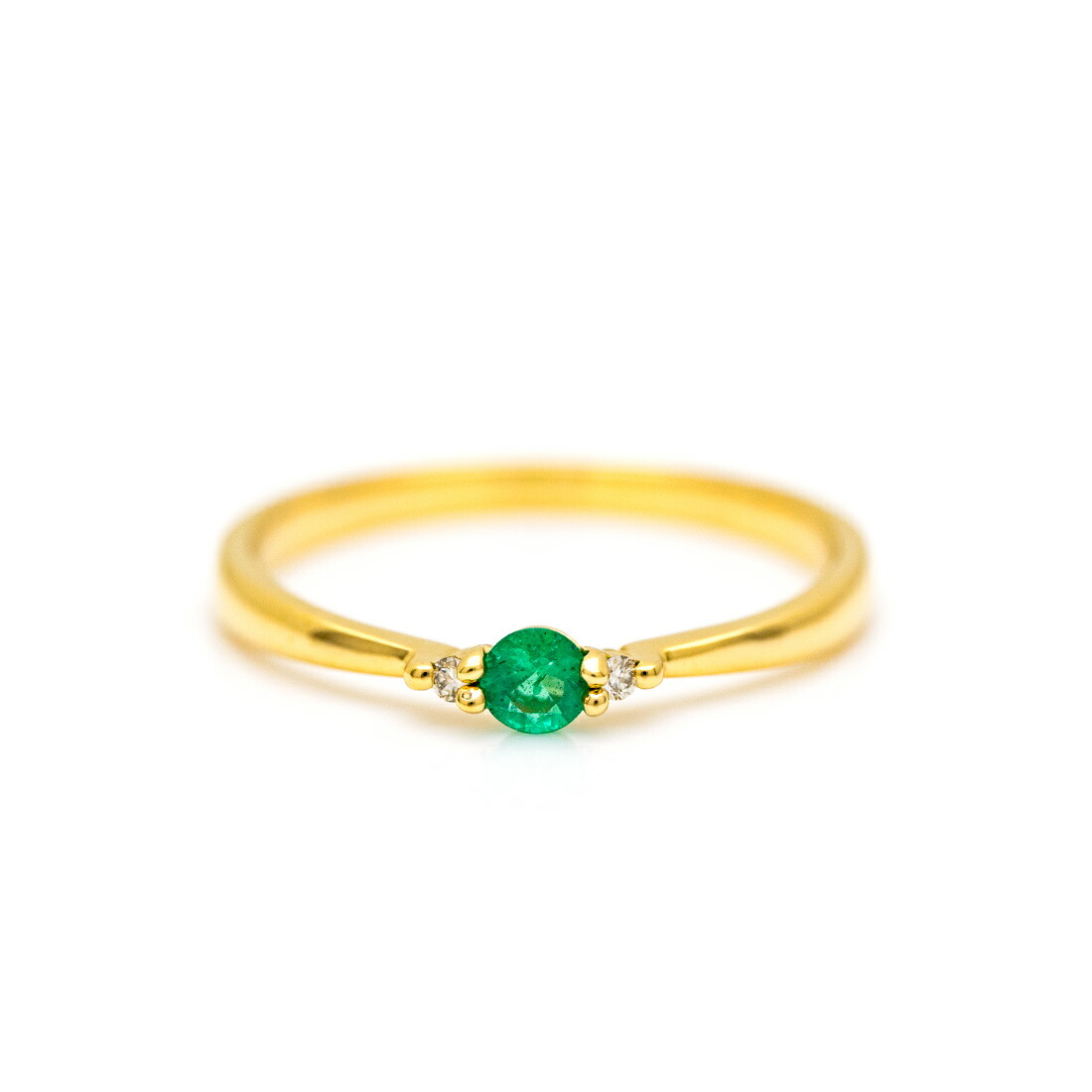 umu -アム- FINE JEWELRY STUIDIOエメラルド ダイヤモンド リングrg1500_m.jpg
