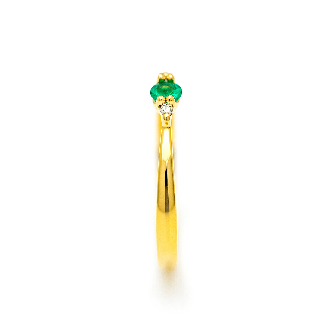 umu -アム- FINE JEWELRY STUIDIOエメラルド ダイヤモンド リングrg1500_y.jpg