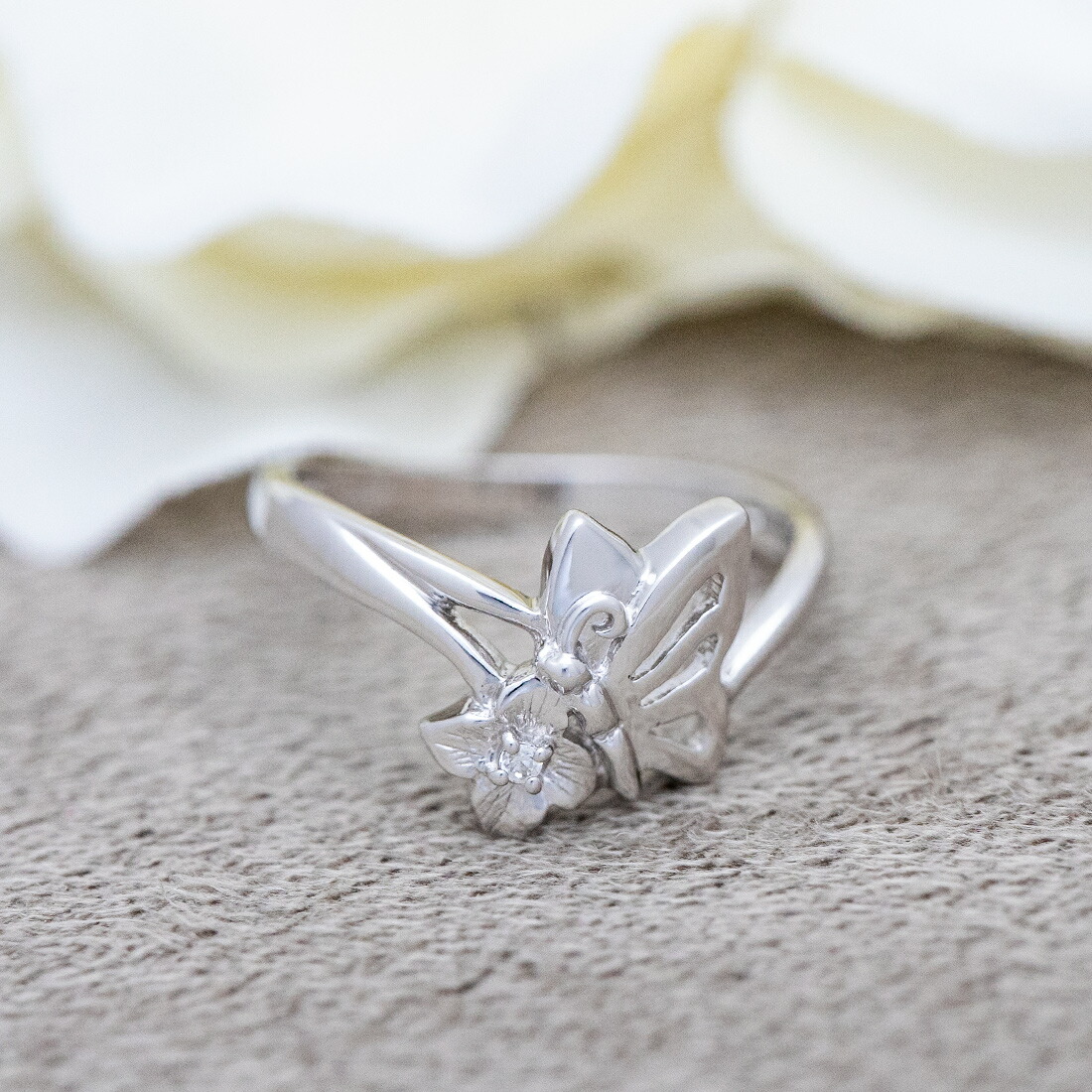 umu -アム- FINE JEWELRY STUIDIOダイヤモンド バタフライ＆フラワーモチーフ リングrg1505_1.jpg