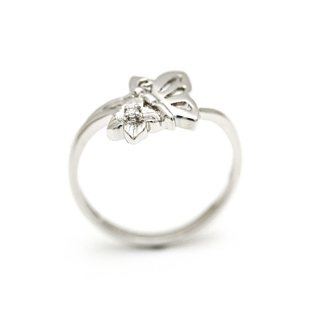 umu -アム- FINE JEWELRY STUIDIOダイヤモンド バタフライ＆フラワーモチーフ リングrg1505_s.jpg