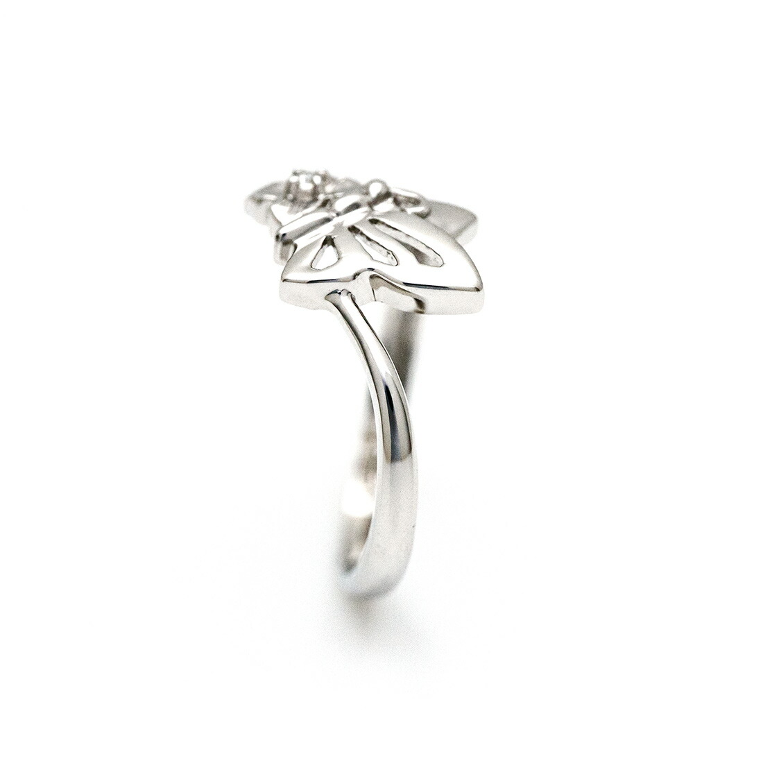 umu -アム- FINE JEWELRY STUIDIOダイヤモンド バタフライ＆フラワーモチーフ リングrg1505_y.jpg