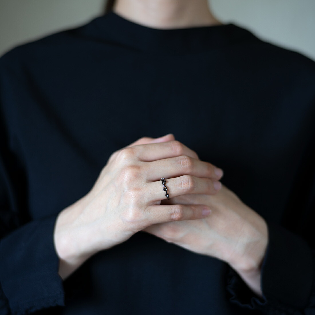 umu -アム- FINE JEWELRY STUIDIOブラックダイヤモンド ダイヤモンド リングrg1507_i2.jpg
