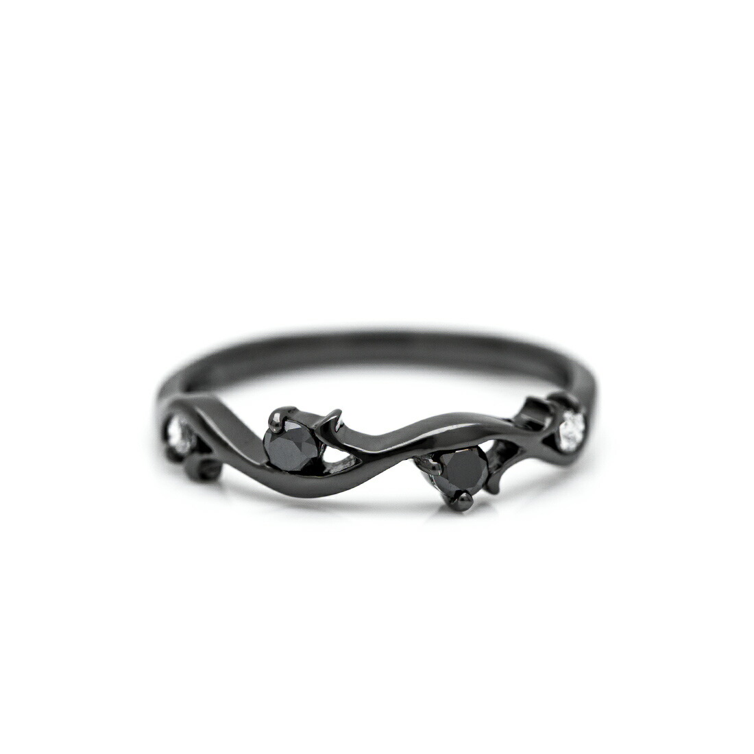 umu -アム- FINE JEWELRY STUIDIOブラックダイヤモンド ダイヤモンド リングrg1507_m.jpg