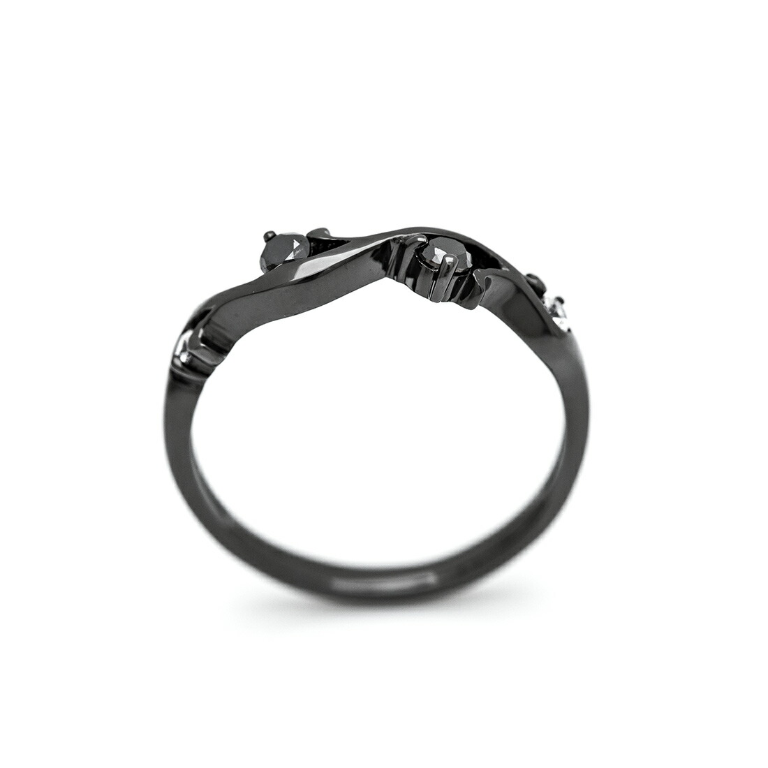 umu -アム- FINE JEWELRY STUIDIOブラックダイヤモンド ダイヤモンド リングrg1507_s.jpg