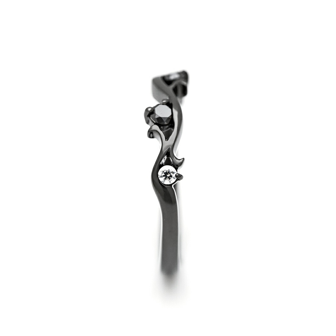 umu -アム- FINE JEWELRY STUIDIOブラックダイヤモンド ダイヤモンド リングrg1507_y.jpg
