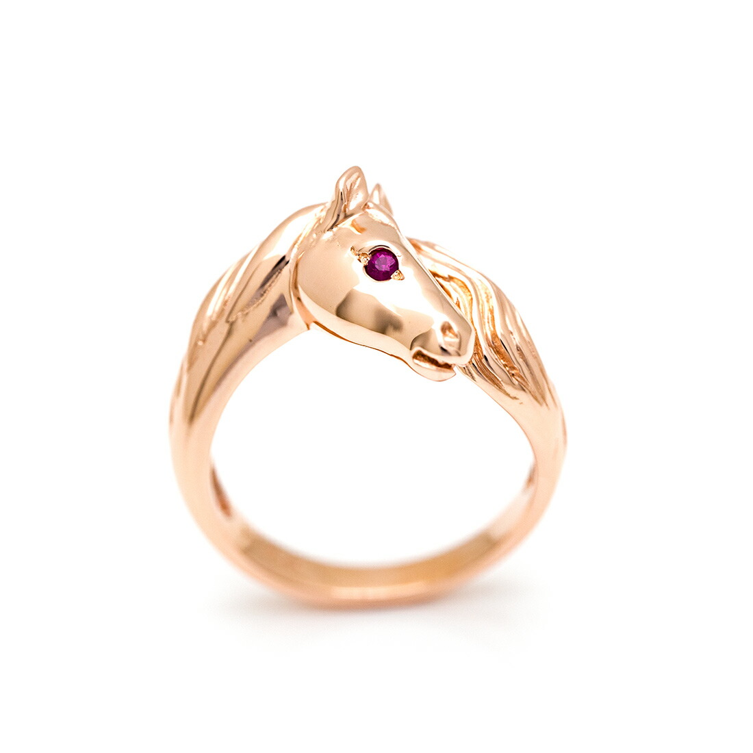 umu -アム- FINE JEWELRY STUIDIOルビー ホースモチーフ リングrg1510_s.jpg