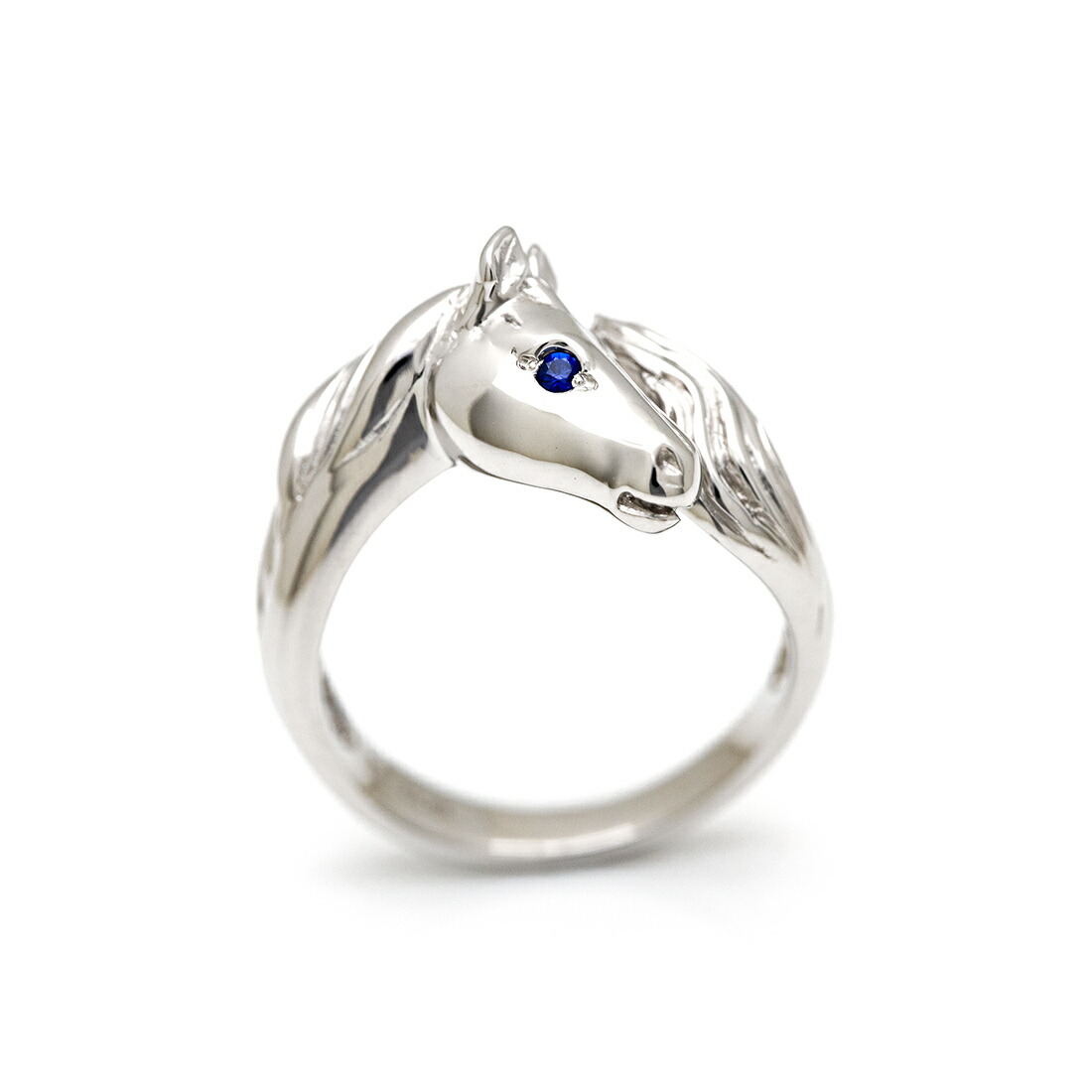 umu -アム- FINE JEWELRY STUIDIOブルーサファイア ホースモチーフ リングrg1511_s.jpg