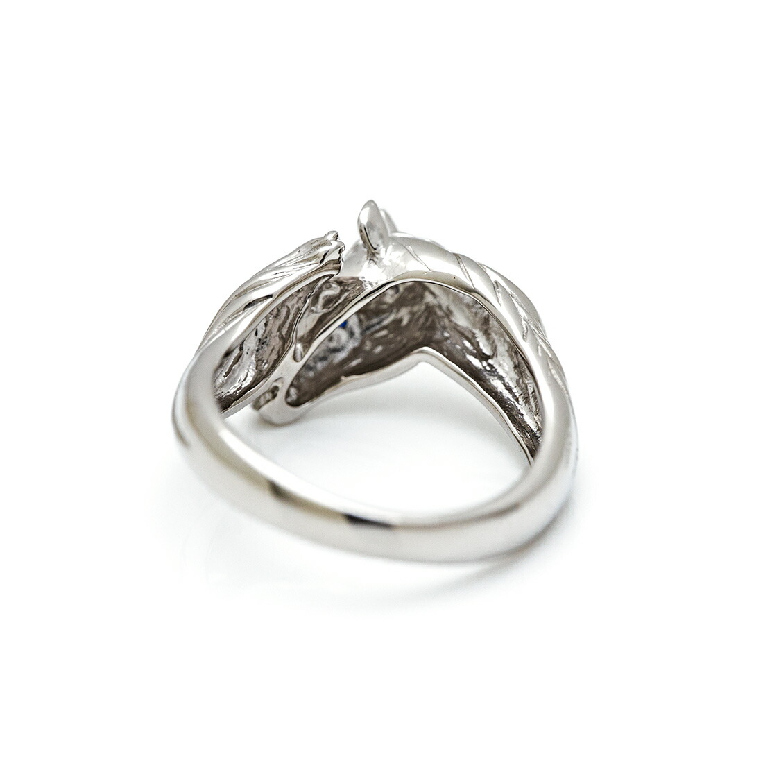 umu -アム- FINE JEWELRY STUIDIOブルーサファイア ホースモチーフ リングrg1511_u.jpg