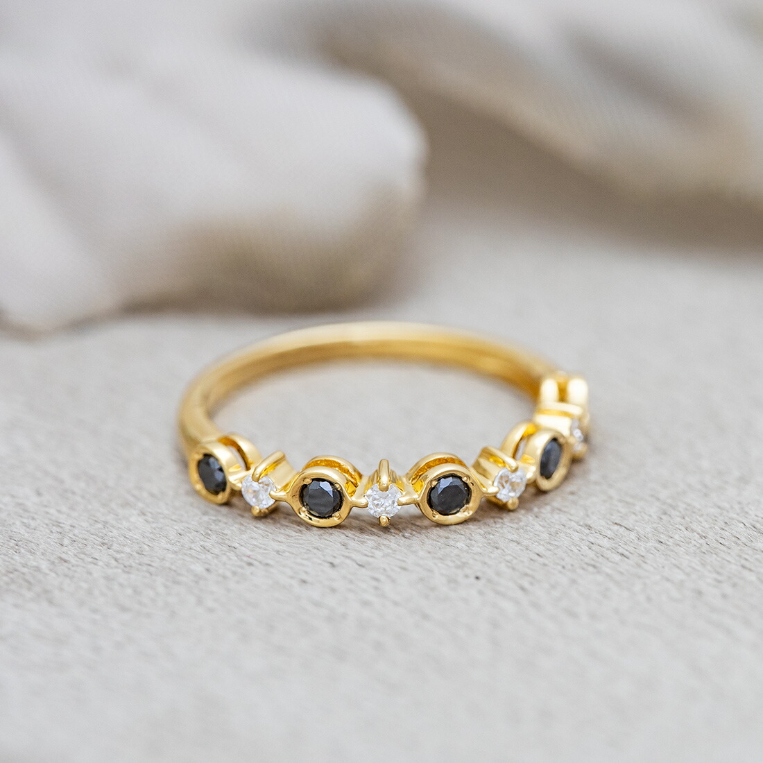 umu -アム- FINE JEWELRY STUIDIOブラックダイヤモンド ダイヤモンド リングrg1512_1.jpg