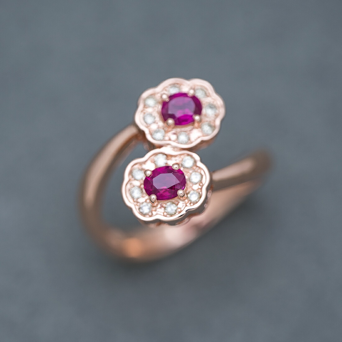 umu -アム- FINE JEWELRY STUIDIOルビー ダイヤモンド フラワーモチーフ リングrg1513_kanban2.jpg