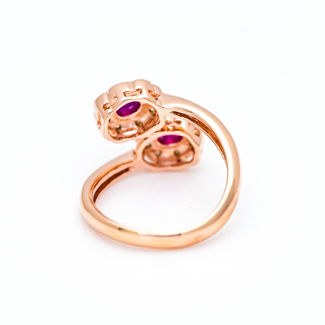 umu -アム- FINE JEWELRY STUIDIOルビー ダイヤモンド フラワーモチーフ リングrg1513_u.jpg