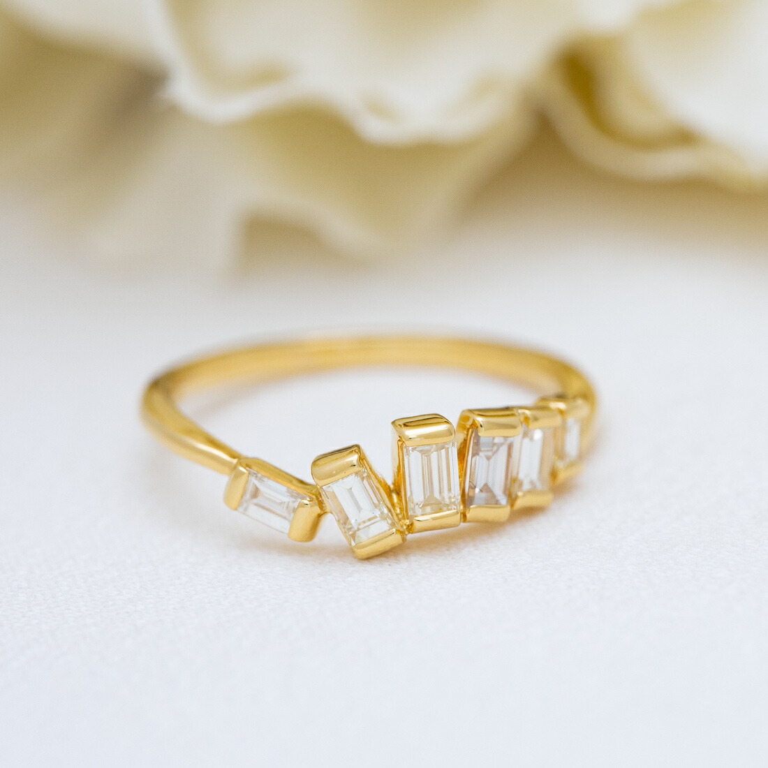 umu -アム- FINE JEWELRY STUIDIOバゲット ダイヤモンド リング 「melegrane」rg1518_1.jpg
