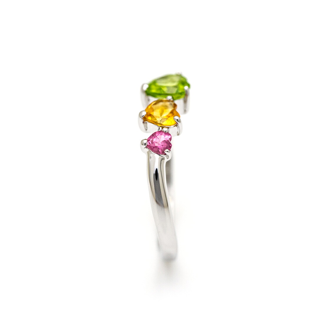 umu -アム- FINE JEWELRY STUIDIOトロピカルカラー ハート リングrg1527_y.jpg