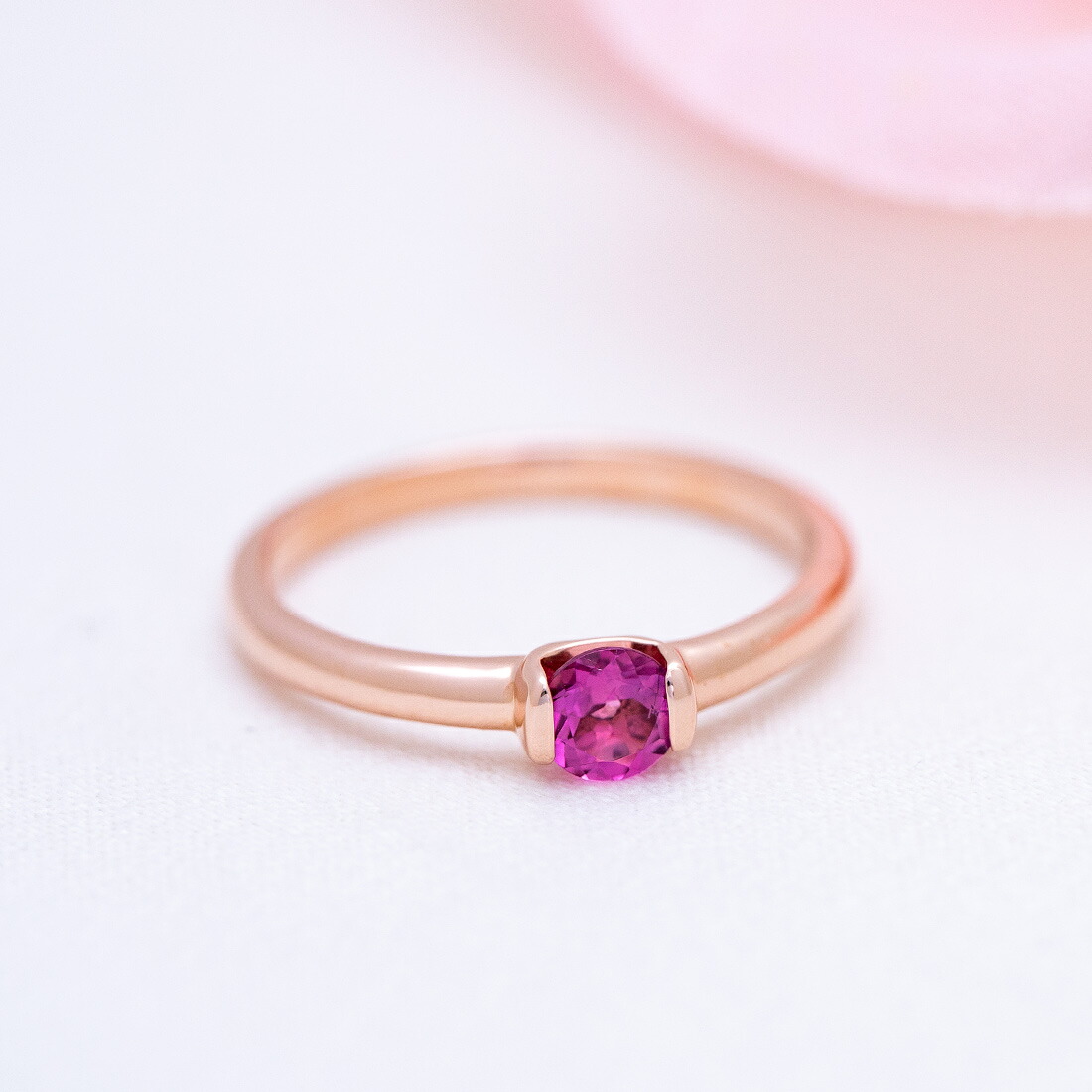 umu -アム- FINE JEWELRY STUIDIO | ピンクトルマリン リング | 画像[rg1531_1.jpg]