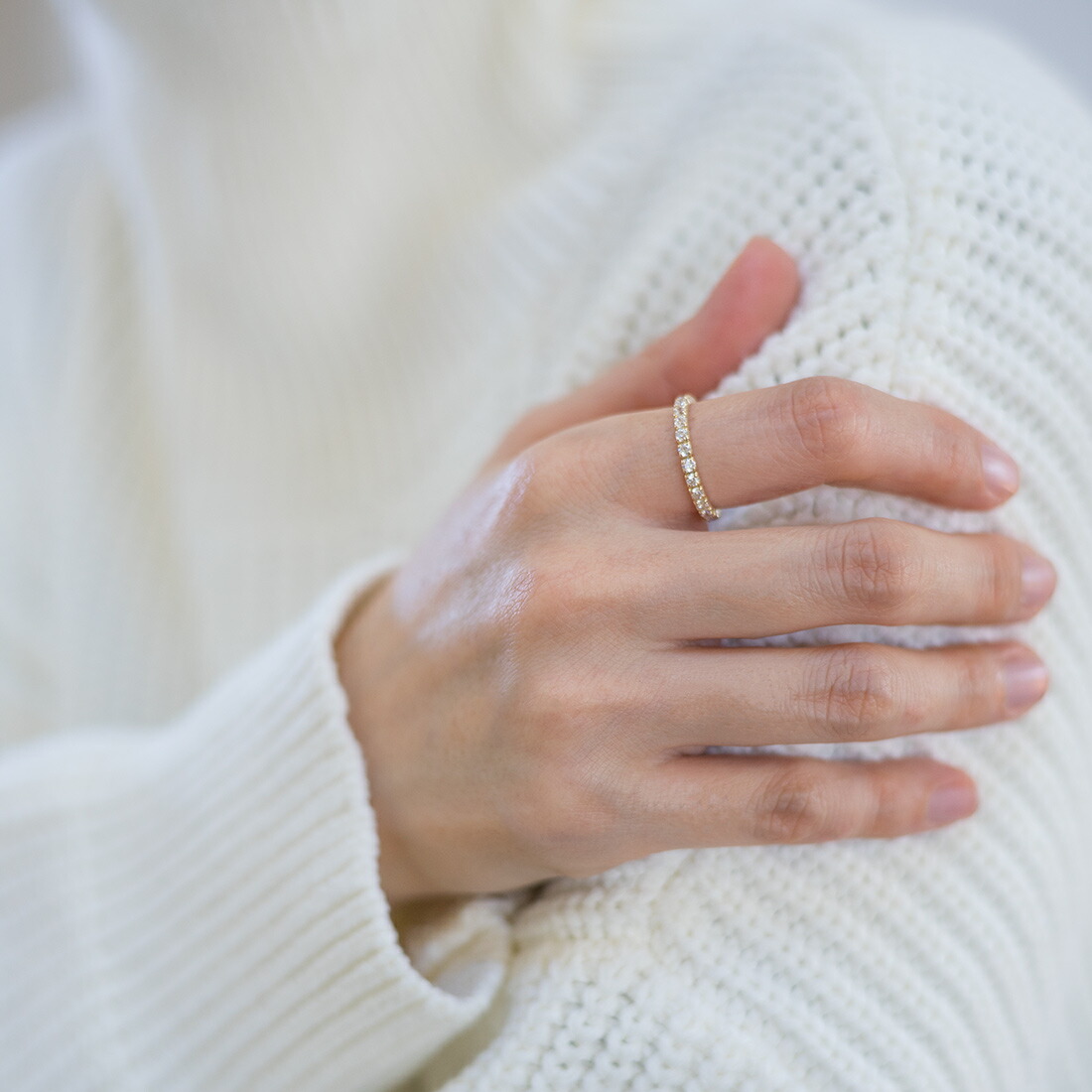 umu -アム- FINE JEWELRY STUIDIOキュービックジルコニア フルエタニティリングso0022_i3.jpg