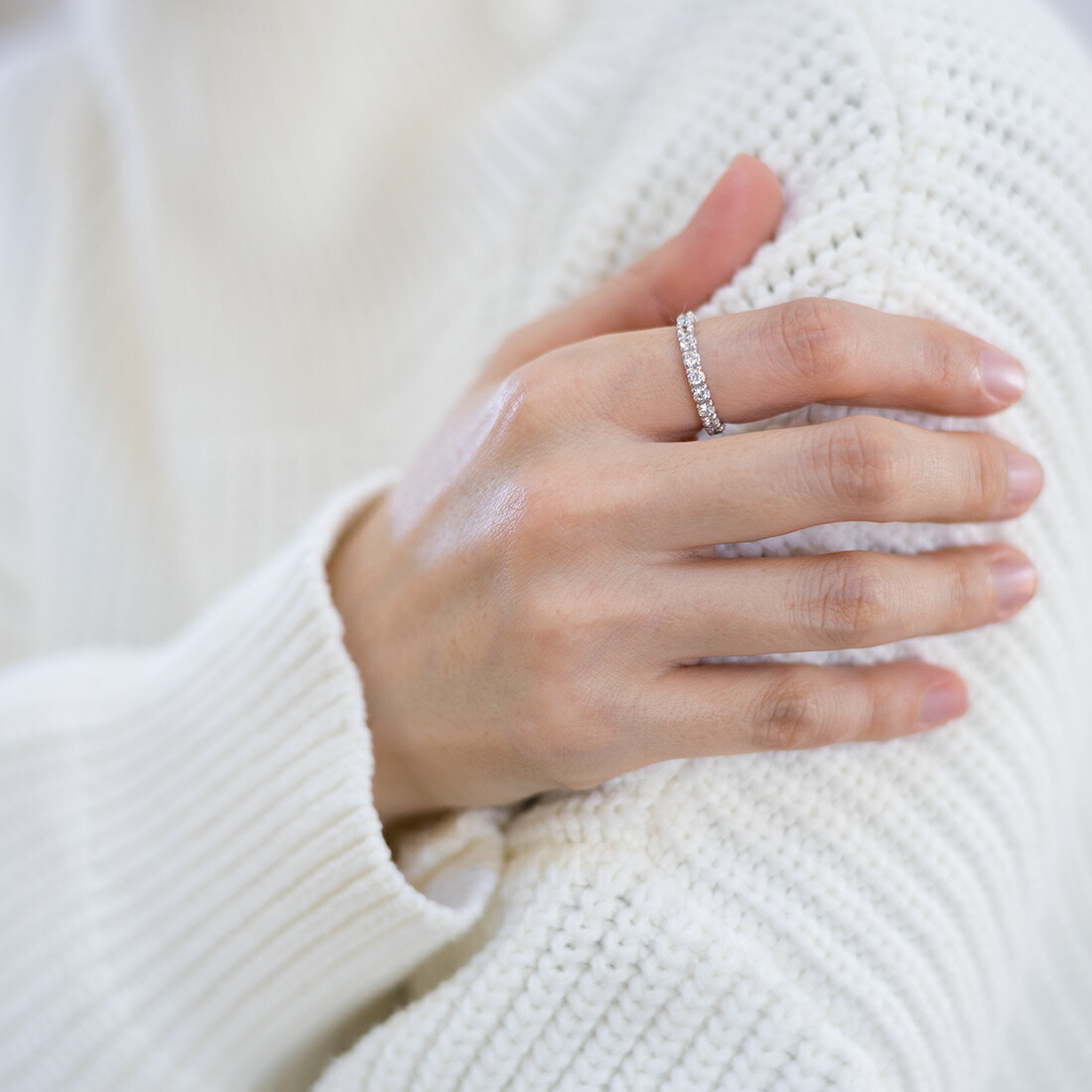 umu -アム- FINE JEWELRY STUIDIOキュービックジルコニア フルエタニティリングso0022a_i3.jpg