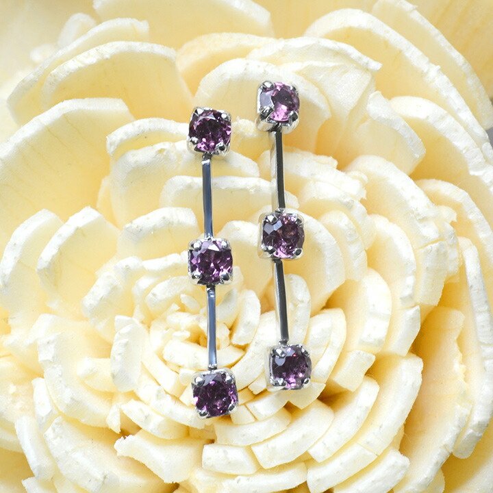 umu -アム- FINE JEWELRY STUIDIOロードライトガーネット スイング ピアスimgrc0078081501.jpg