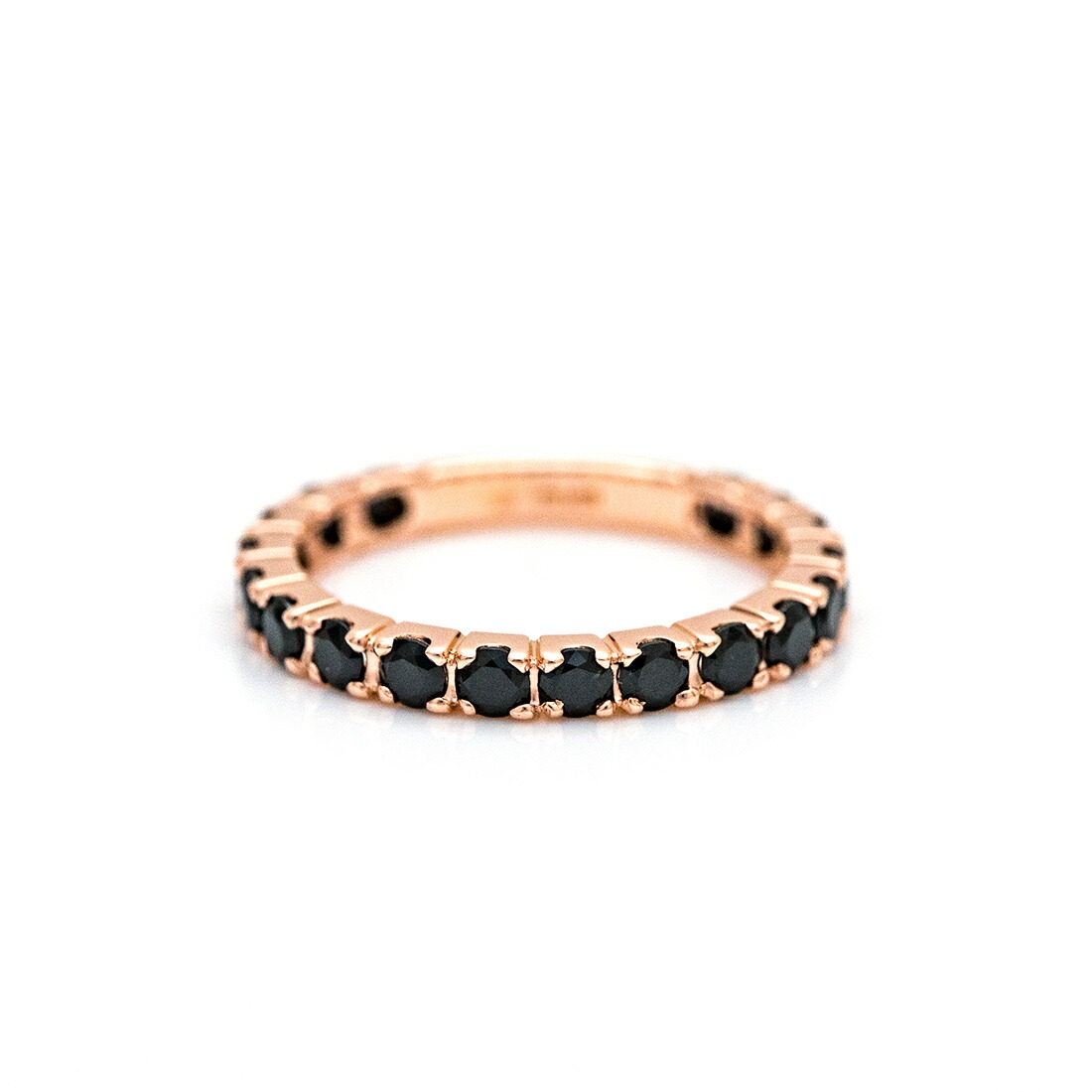 umu -アム- FINE JEWELRY STUIDIOブラックキュービックジルコニア エタニティリングsv0603_m.jpg