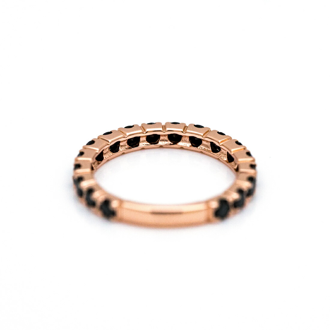 umu -アム- FINE JEWELRY STUIDIOブラックキュービックジルコニア エタニティリングsv0603_u.jpg