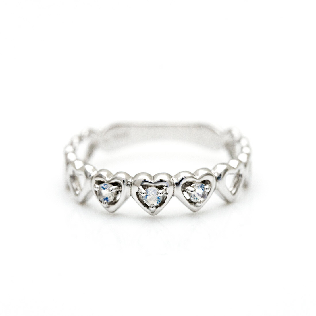 umu -アム- FINE JEWELRY STUIDIOブルームーンストーン ハートモチーフ リングsv1023_m.jpg