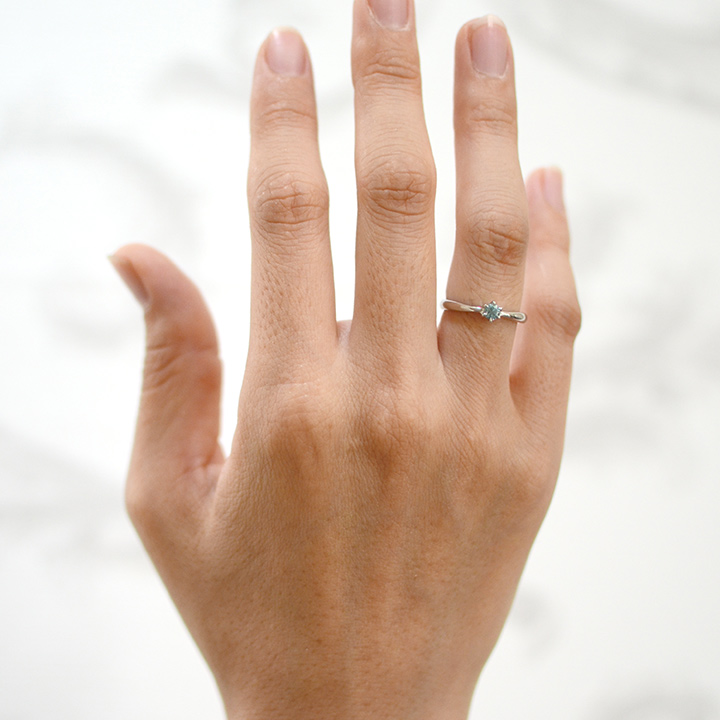 umu -アム- FINE JEWELRY STUIDIOSV925 ブルージルコン リングsv1665_i2.jpg