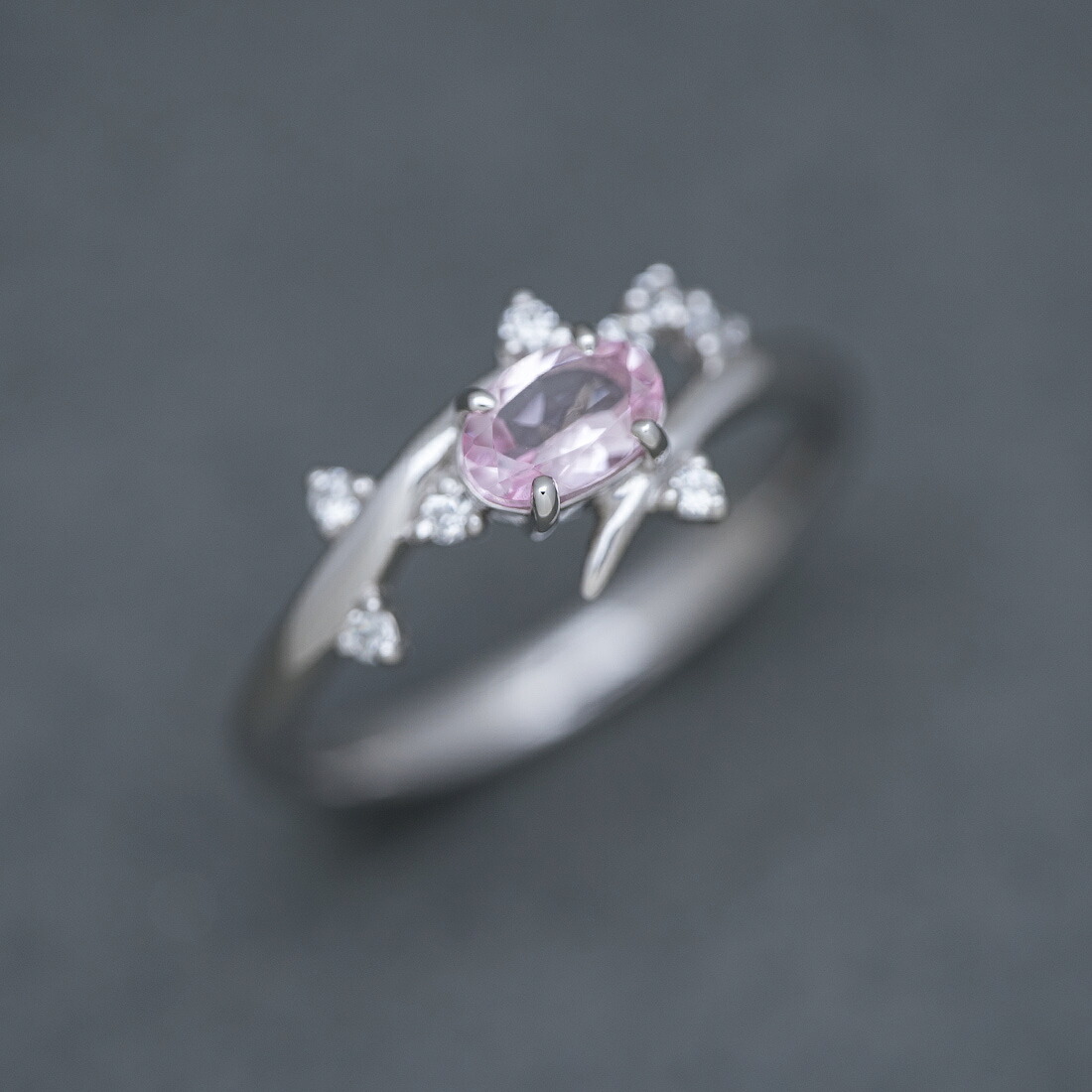 umu -アム- FINE JEWELRY STUIDIOモルガナイト キュービックジルコニア リングrg0409_kanban2.jpg